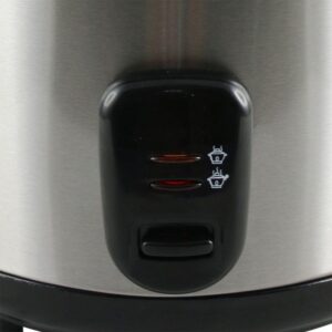 Emerio RCE-110118 ryžių virimo aparatas 1,5 L 500 W Juoda, Nerūdijančiojo plieno - Image 2