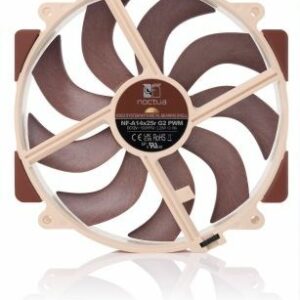 Noctua NF-A14X25R G2 PWM Kompiuterio aušinimo sistema Kompiuterio korpusui Ventiliatorius 14 cm - Image 3