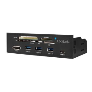 LogiLink UA0341 kortelių skaitytuvas SATA Vidinis Juoda - Image 3