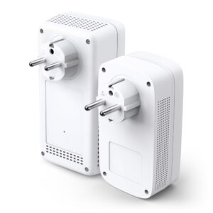 TP-Link TL-WPA8631P KIT „PowerLine“ tinklo adapteris 300 Mbit/ai Ethernet LAN jungtis „Wi-Fi“ Balta 2 vnt - Image 2