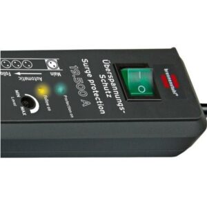 Brennenstuhl 1159490966 elektros tinklo ilgintuvas 3 m 6 AC išvestis(ys / čių) Vidaus Antracitas - Image 1