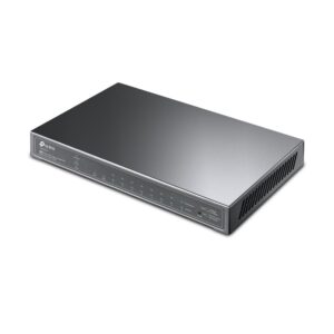 TP-Link TL-SG2210P Valdomas L2 Gigabit Ethernet (10/100/1000) Maitinimas per Eternetą (PoE) Juoda - Image 2