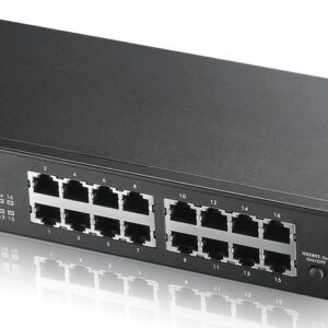 Zyxel GS1100-16 Ne-valdomas Gigabit Ethernet (10/100/1000) Juoda
