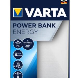 Varta Energy 20000 Ličio polimeras (LiPo) 20000 mAh Juoda, Balta - Image 2