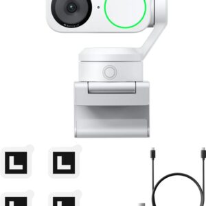 Insta360 CINSABNB_2 internetinė kamera 3840 x 2160 pikseliai USB-C Balta - Image 2