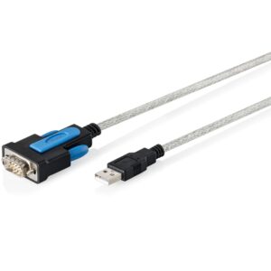 Digitus DA-70170 serijinis kabelis Permatomas 1,8 m USB A tipo RS-232 - Image 1