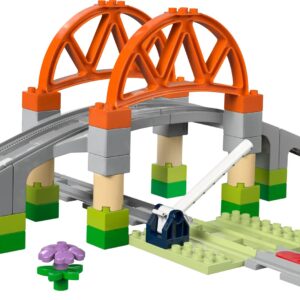 LEGO DUPLO TOWN 10426 Tiltas ir geležinkelio bėgiai - praplėtimo rinkinys