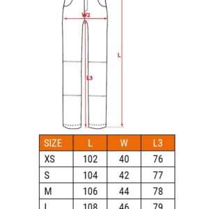 NEO tools 81-246-XS darbo drabužis