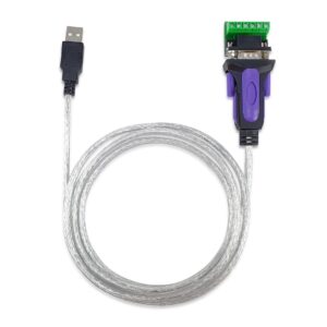 Equip 133387 serijinis kabelis Pilka 1,5 m USB A tipo DB-9 - Image 3