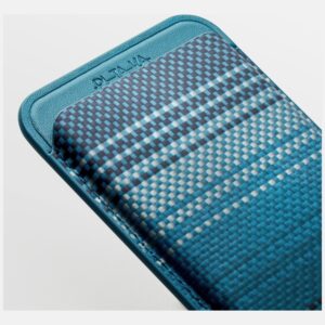 Magnetic wallet PITAKA Woven Wallet MagSafe for phone moonrise - Image 9