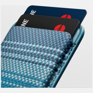 Magnetic wallet PITAKA Woven Wallet MagSafe for phone moonrise - Image 10