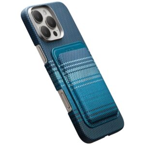 Magnetic wallet PITAKA Woven Wallet MagSafe for phone moonrise - Image 3