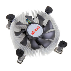 Akasa AK-CCE-7106HP Low Profile CPU-Cooler Intel - 74mm - Image 1