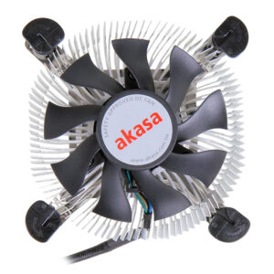 Akasa AK-CCE-7106HP Low Profile CPU-Cooler Intel - 74mm - Image 2