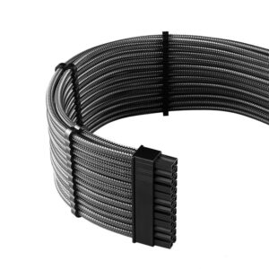 CableMod C-Series Pro ModMesh Sleeved 12V-2x6 12VHPWR Dual StealthSense Cable Kit for Corsair RMi, RMx (Black Label) - carbon - Image 2
