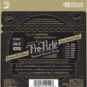 D'Addario EJ46 Pro-Arté - klasikinės gitaros stygos - Image 2