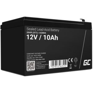 Green Cell AGM48 UPS akumuliatorius Rūgštinis akumuliatorius (VRLA) 12 V 10 Ah