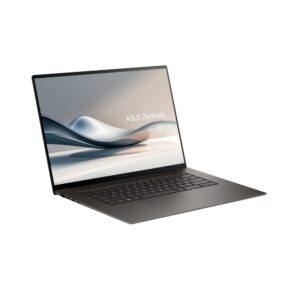 ASUS Zenbook S 16 UM5606GA-SR206X Ryzen AI 9 465 16.0"3K OLED Touch 120Hz 500nits AG 32GB LPDDR5X SSD1TB Radeon Graphics Cam1080p+IR 83WHrs W11Pro Aluminum Antrim Gray - Image 1