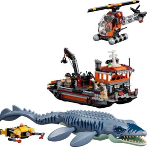 LEGO JURASSIC WORLD 77983 Mosazauro ataka iš valties - Image 3