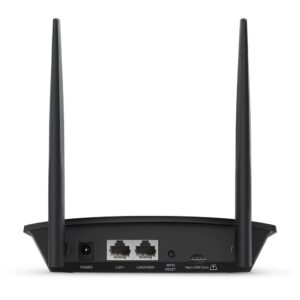 TP-Link TL-MR100 belaidis maršrutizatorius Greitas eternetas Viena juosta (2,4 GHz) 4G Juoda - Image 3