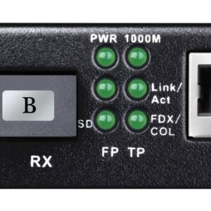 Cudy MC100GSB-40B tinklo medijos keitiklis 1000 Mbit/ai Keli režimai, Vienas režimas Juoda - Image 2