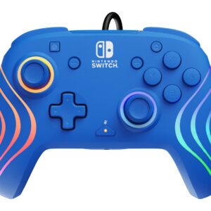 PDP Afterglow Wave Mėlyna USB Žaidimų pultelis Analoginis / skaitmeninis Nintendo Switch, „Nintendo Switch“ OLED - Image 1