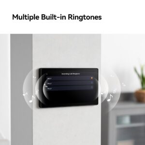 Imou VDP7 vaizdo telefonspynės sistema 5 MP 17,8 cm (7") Juoda - Image 3