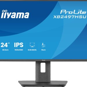 iiyama ProLite XB2497HSU-B1 kompiuterio monitorius 60,5 cm (23.8") 1920 x 1080 pikseliai „Full HD“ LED Juoda - Image 3