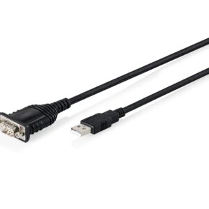 Digitus DA-70172 serijinis kabelis Juoda 1,8 m USB A tipo DB-9 - Image 1