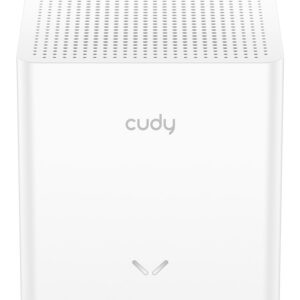 Cudy AC1200 Mesh Wi-Fi System, M1200 2.0, 2-Pack Dviguba juosta (2,4 GHz / 5 GHz) Wi-Fi 5 (802.11ac) Balta Vidinis - Image 3