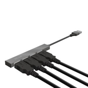 Trust Halyx USB 2.0 480 Mbit/ai Aliuminis - Image 3