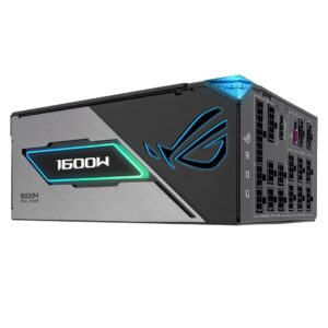 ASUS ROG -THOR-1600T3-GAMING maitinimo blokas 1600 W 20+4 pin ATX ATX Pilka - Image 3
