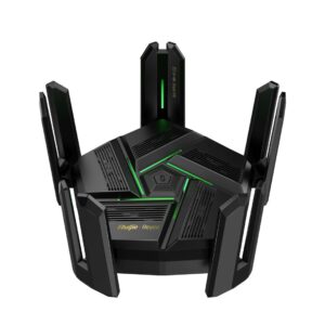 Ruijie Networks RG-EW7200BE PRO belaidis maršrutizatorius Dviguba juosta (2,4 GHz / 5 GHz) Juoda