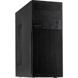 Inter-Tech IT-2815 Linear „Midi Tower“ Juoda - Image 1