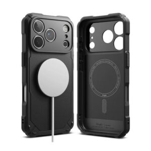Ringke Apple iPhone 17 Pro Max Dėklas Rugged Gear Magnetic Black