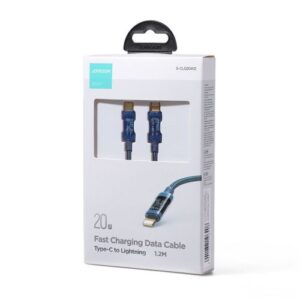Joyroom Type-C – Lightning A10 serijos greitojo įkrovimo laidas PD 20W, 1,2 m, mėlynas (S-CL020A12)