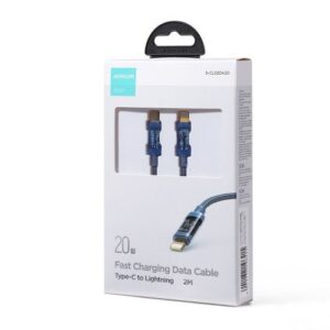 Joyroom Type-C – Lightning A10 serijos greitojo įkrovimo laidas PD 20W, 2m, mėlynas (S-CL020A20)