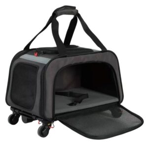 ZOLUX Nomad – transportavimo dėžė su ratukais šuniui ir katei – 47×32×27 cm