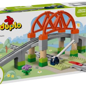 LEGO DUPLO TOWN 10426 Tiltas ir geležinkelio bėgiai - praplėtimo rinkinys - Image 2