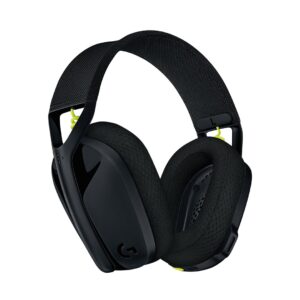 Logitech G 981-001050 Ausinės be mikrofono ir ausinės su mikrofonu Laisvų rankų įranga Bevielis Su lankeliu Žaidimams Bluetooth Juoda, Geltona - Image 2