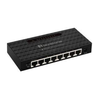 LevelOne GEU-0821 tinklo komutatorius Valdomas Gigabit Ethernet (10/100/1000) - Image 1