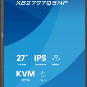iiyama ProLite XB2797QSNP-B1 kompiuterio monitorius 68,6 cm (27") 2560 x 1440 pikseliai Quad HD LCD Juoda - Image 3