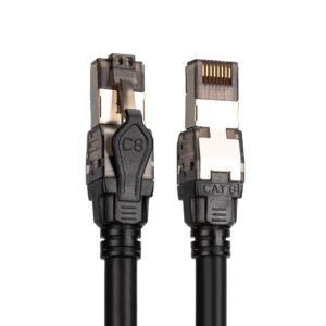 Digitus DK-1843-050 tinklo kabelis Juoda 5 m Cat8.1 S/FTP (S-STP) Turas - Image 3