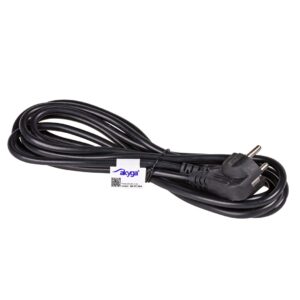 Akyga AK-PC-06A maitinimo kabelis Juoda 3 m CEE7/7 IEC C13 - Image 2