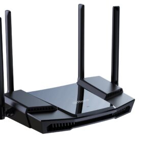 Dahua Technology AX18 belaidis maršrutizatorius Gigabitinis eternetas Dviguba juosta (2,4 GHz / 5 GHz) Juoda - Image 3