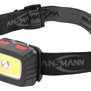 Ansmann HD200B Juoda, Pilka Ant galvos tvirtinamas žibintuvėlis LED