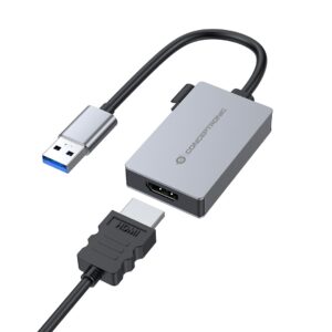 Conceptronic ABBY22G USB ekrano adapteris 1920 x 1080 pikseliai Pilka - Image 2