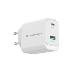 Conceptronic ALTHEA20W45 mobiliojo įrenginio kroviklis Universalus Balta AC Spartusis įkrovimas Vidaus - Image 2