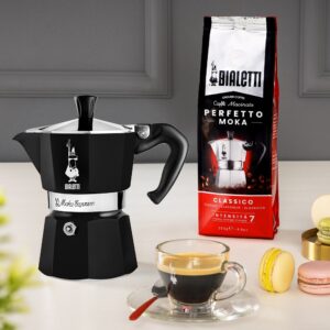 Bialetti Moka Exress Mokos gaminimo indas Juoda - Image 3