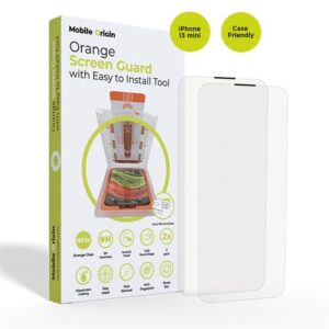 Mobile Origin Screen Guard Apple iPhone 13 mini with easy applicator 2 pack